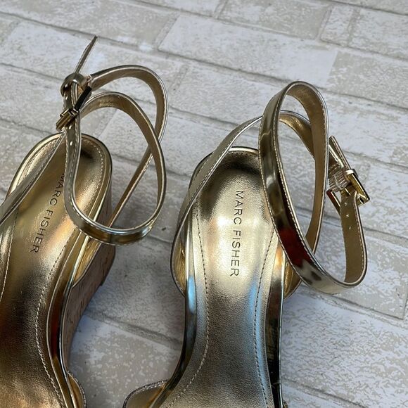 Marc Fischer welly sparkle wedges heels - Picture 7 of 14